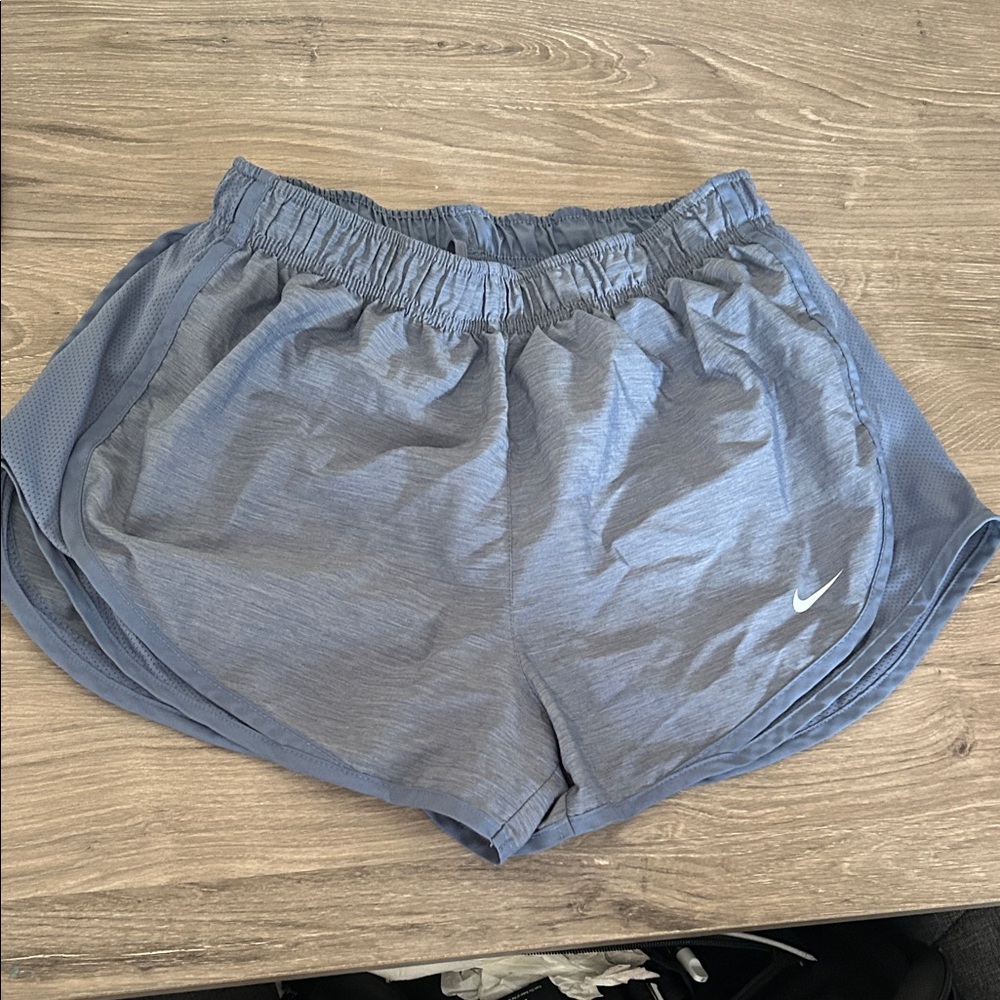 Nike Women's Dri Fit Blue Running Shorts Size M